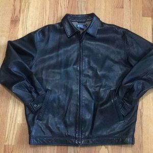 Polo by Ralph Lauren Black Leather Jacket
